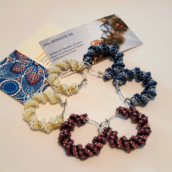 Set of 3 SDE Designs Original Earrings - Picture 1 of 8